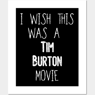 Tim Burton Movie Posters and Art